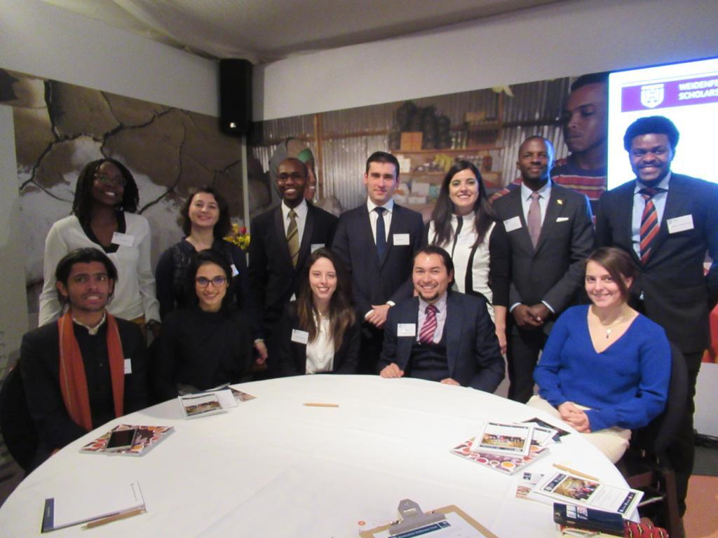 Weidenfeld-Hoffmann scholars launch Leadership Programme fundraiser at WEF Davos