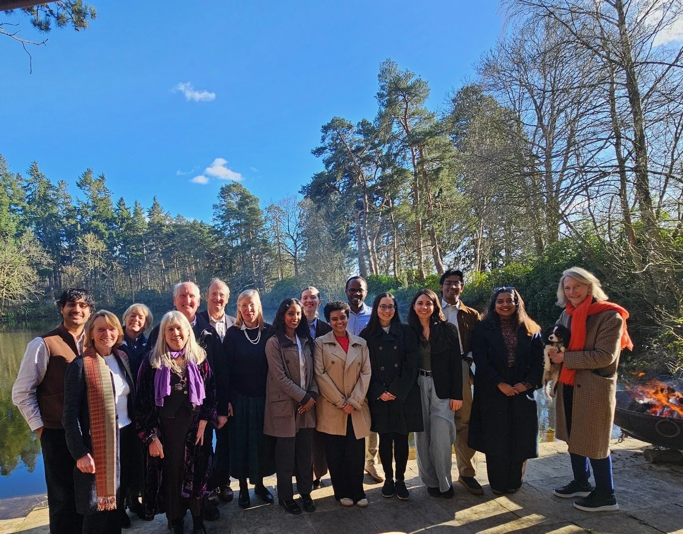 WHT Scholars Enjoy a Countryside Day with Trustee George Robinson