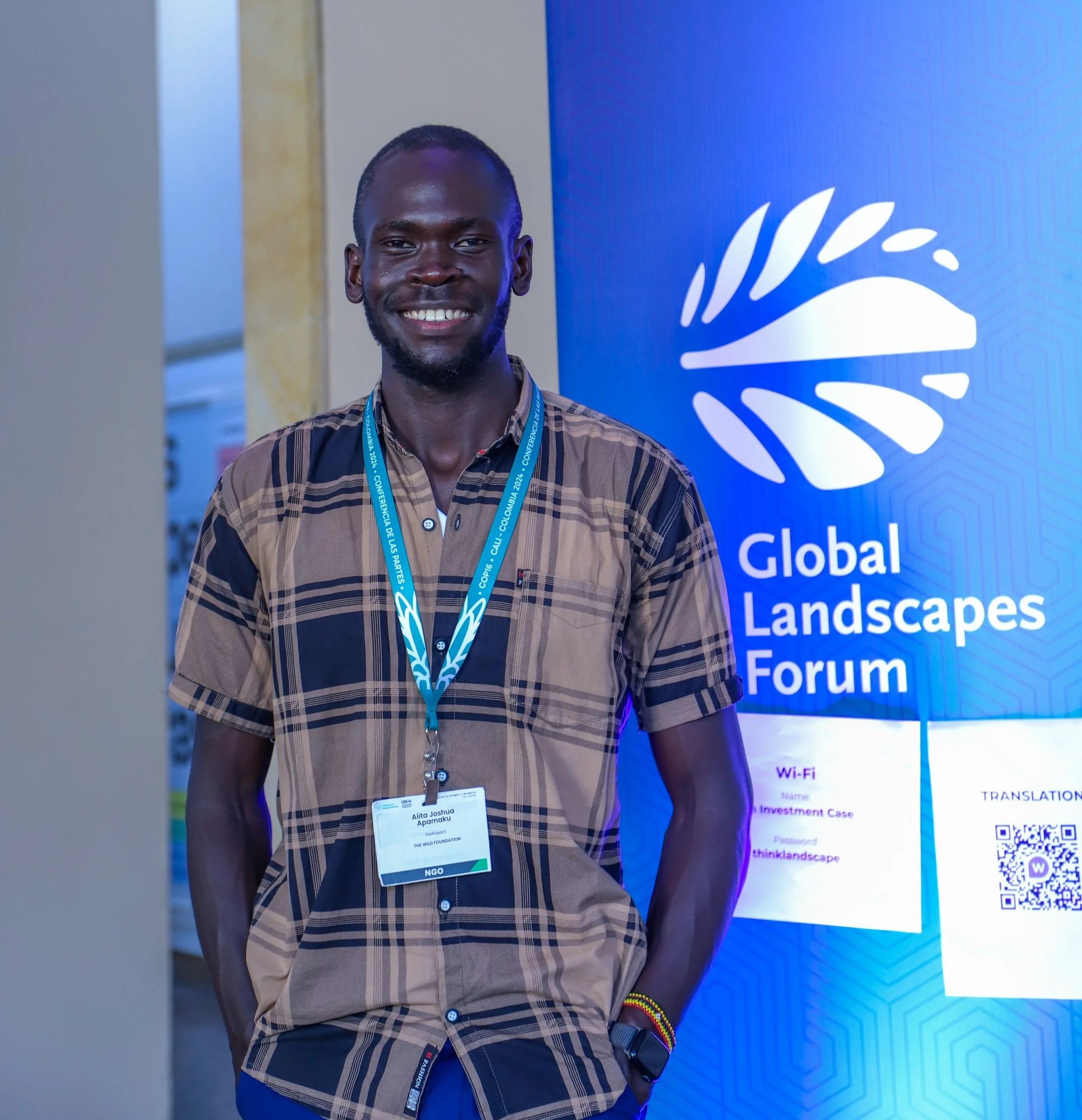  Scholar Aiita at the Global Landscapes Forum 