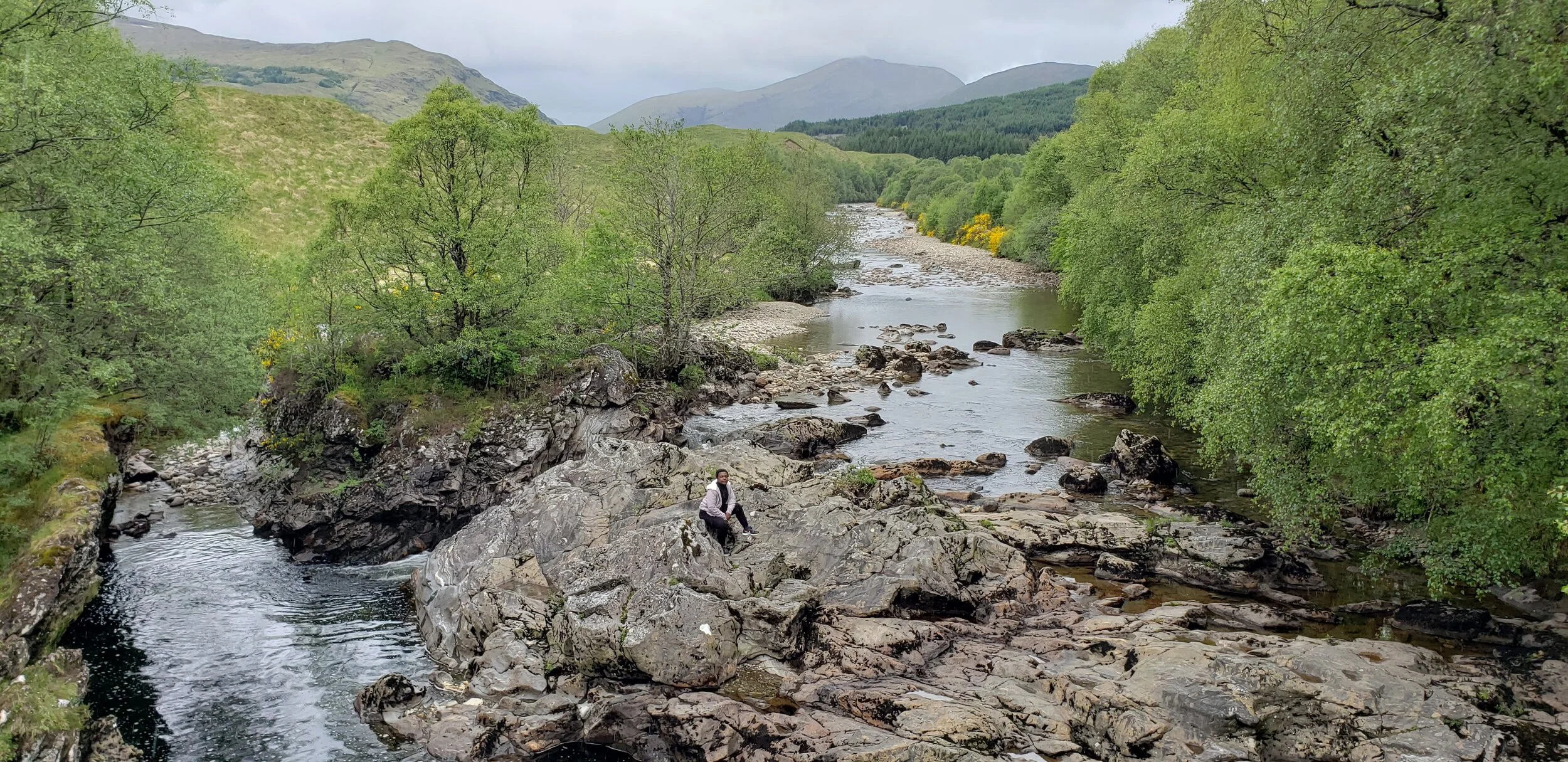 I was also lucky to have a partner whose family lives in Scotland, where I was able to find refuge during this uncertain times.