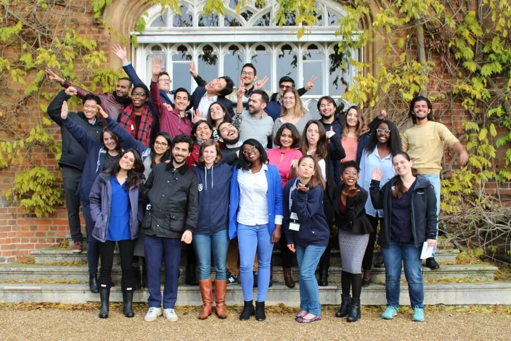  A fun photo with the full cohort of 2018-2019 WHT Scholars.  